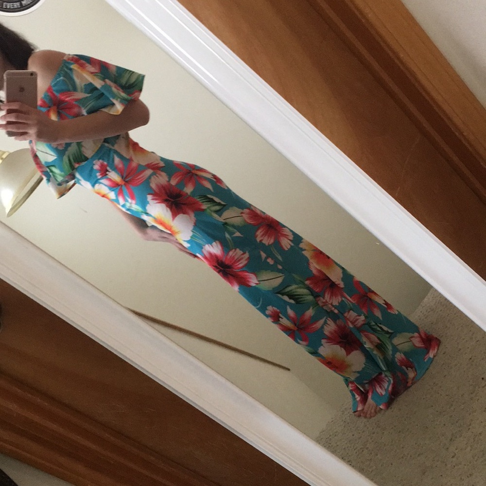 Maxi Hawaiian Dress